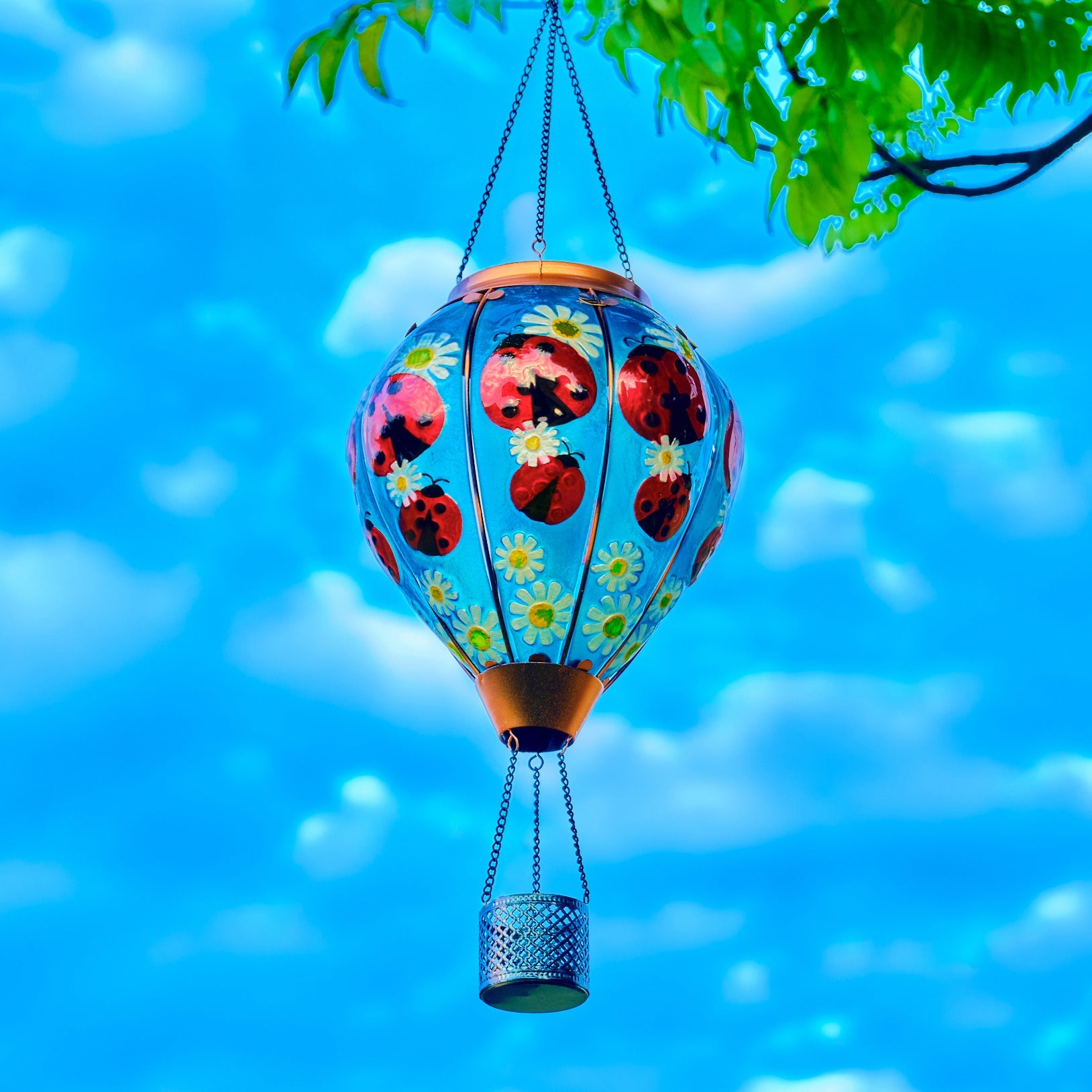 Hot Air Balloon Garden Solar Lights